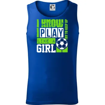 Play girl - Tílko pánské Core - L ( Královská modrá )