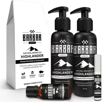 Kosmetická sada BARBAR HIGHLANDER SADA II. sada II.