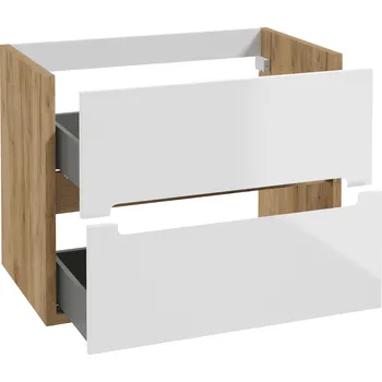 Koupelnový nábytek ArtDef Skříňka pod umyvadlo NOBU D80 | 80 cm