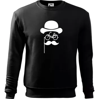 Mustache kolo - Mikina Essential dětská - 146 cm/10 let ( Černá )