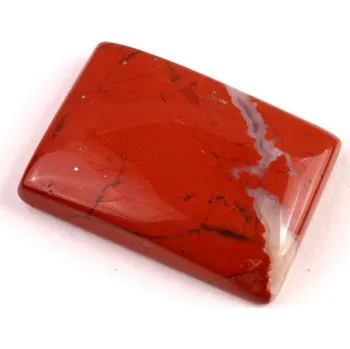 Drahý kámen Kabošon Red Jaspis č.433 (24x16x5mm)