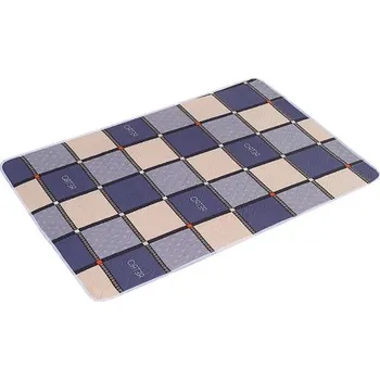 Přebalovací podložka Přebalovací podložka 80x120 cm 4vrstvá vodotěsná pratelná z ekologické bavlny Kostky Noční ochrana pro děti a menstruaci Péče o miminko