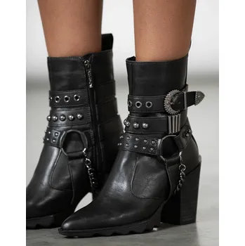 Dámské lodičky boty na podpatku dámské - Onyx - KILLSTAR - KSRA006050 - 38