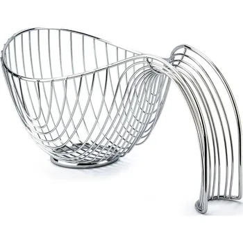 Nerezový košík na ovoce FRUITY 36 x 23 cm