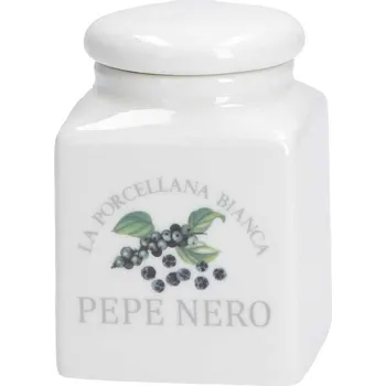 Dóza na potraviny LA PORCELLANA BIANCA Conserva 175 ml - porcelánová nádoba na koření