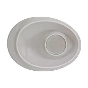 Talíř KAHLA Tao Zen 13 cm šedý - porcelánový talíř / podšálek