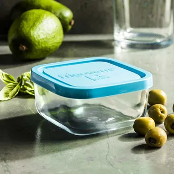 Dóza na potraviny Skleněná nádoba na mražení BORMIOLI ROCCO FRIGOVERRE 0,3 l