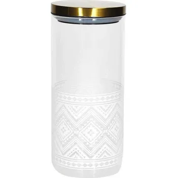 Dóza na potraviny TOGNANA Maya 1,42 l - skleněná nádoba / kontejner na sypké produkty s víkem