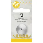 Kulatá špička na zdobení dortů z nerezové oceli WILTON 2