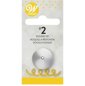 Kulatá špička na zdobení dortů z nerezové oceli WILTON 2