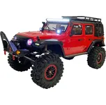 DF models RC auto 1:10 DF-4S PRO Crawler červený 313mm, naviják, LED