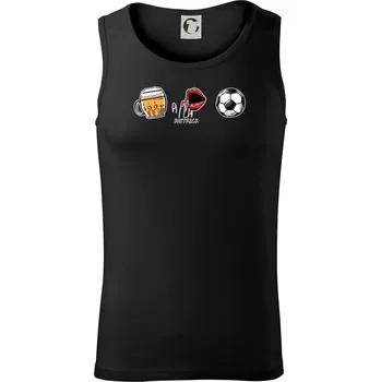 Pánské termoprádlo Hattrick fotbal - Tílko pánské Core - L ( Černá )