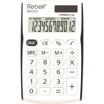 Kancelářská technika REBELL kalkulačka - RE-SHC312BK BX