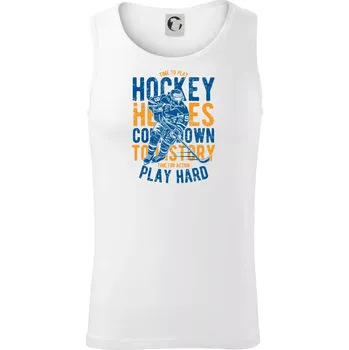 Time To Play Hockey - Tílko pánské Core - S ( Bílá )