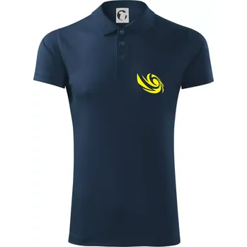 Pánská košile Vortex logo na prso - Polokošile Victory sportovní (dresovina) - 3XL ( Námořní modrá (velmi tmavá - téměř černá) )