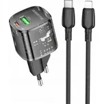 Borofone Síťová nabíječka BN17 Sunlight - USB + Typ C - QC 3.0 PD 20W 3A