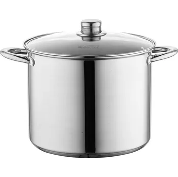 Hrnec Hrnec z nerezové oceli s poklicí FLORINA CARO 4,4 l