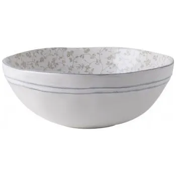 Kameninová mísa / salátová mísa LAURA ASHLEY ARTISAN WILD CLEMATIS 16 cm