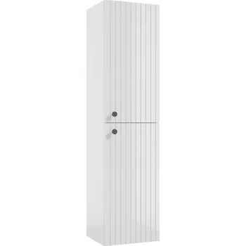 Koupelnový nábytek ArtDef Vysoká skříňka do koupelny RIETTI WHITE C35