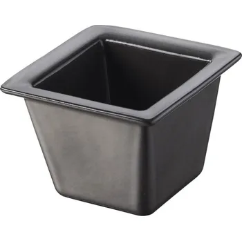 REVOL French Classics Cube 0,5 l černá - porcelánová mísa / salátová mísa