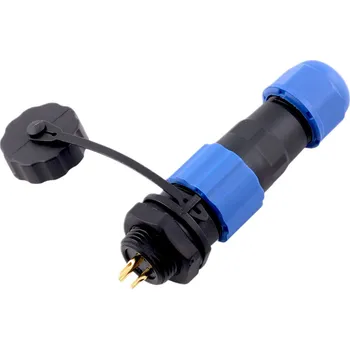 Elektrický konektor SP13 panelový, IP68 voděodolný kabelový spojovací konektor 5-pin