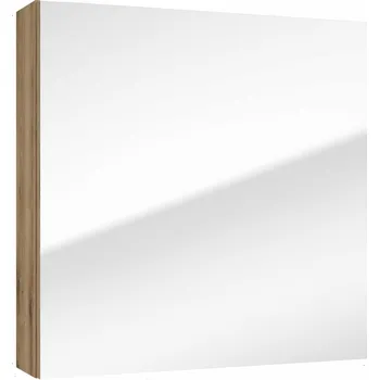 Koupelnový nábytek ArtDef Zrcadlová skříňka SALSA E60 | oak evoke