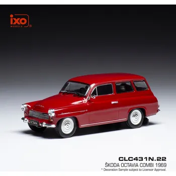 autíčko IXO Škoda Octavia Combi (1969) - Červená 1:43