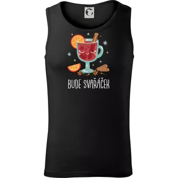 Bude svařáček - sklenička - Tílko pánské Core - 2XL ( Černá )