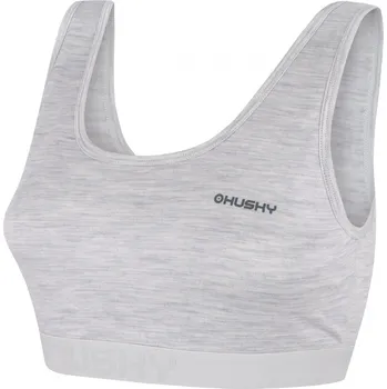 Podprsenka Husky Merino termoprádlo Podprsenka Mebra L light grey Velikost: XL