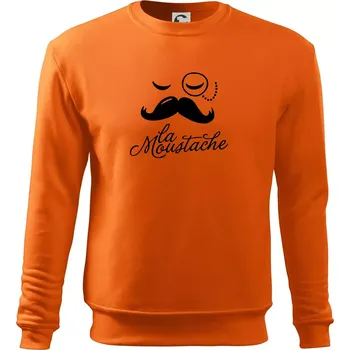 Pánská mikina La Mustache - Mikina Essential pánská - 2XL ( Oranžová )