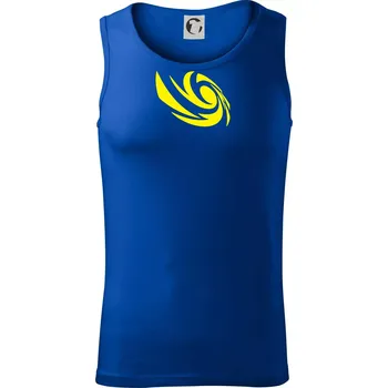 Vortex logo samostatné - žluté - Tílko pánské Core - S ( Královská modrá )