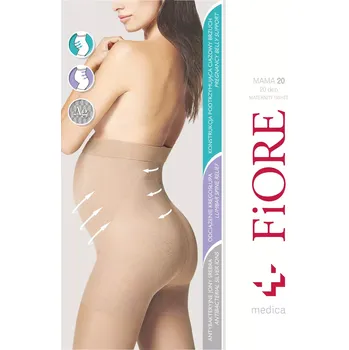 Dámské punčochy Fiore Mama 20 den M5208 barva: světlá přírodní 4-L