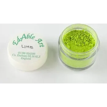 Prachová barva Lime - Edable Art - VÝPRODEJ