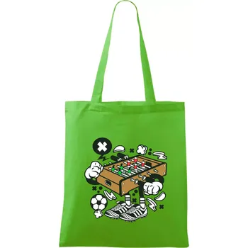 Nákupní taška Fotbalový stolňák - Taška bavlněná - 42 x 38 cm ( Apple Green )