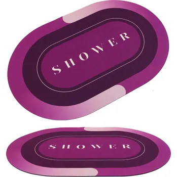 Koupelnová předložka KOUPELNOVÁ PŘEDLOŽKA RYCHLESCHNOUCÍ PROSTISKLUZOVÁ PODLOŽKA 50X80 cm