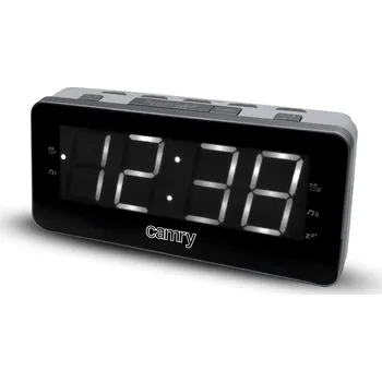 Hodiny CAMRY Wake Up černý - plastový radiobudík