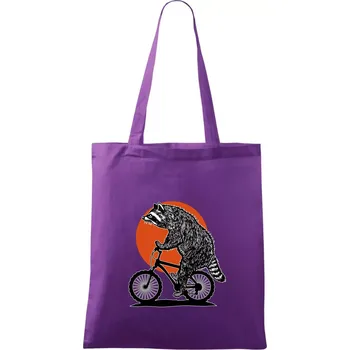 MTB mýval - Taška bavlněná - 42 x 38 cm ( Fialová )