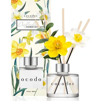 Aroma difuzér COCODOR DEEP MUSK DAFFODIL difuzní tyčinky 200 ml