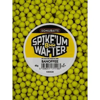 Boilies SONUBAITS - Nástraha Spike'um Wafters 40g, 8mm - Banoffee