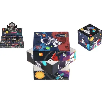 Hračka Teddies kostka hlavolam vesmír 3x3x3 plast 6x6x6cm 797734,00