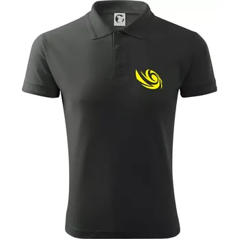 Pánská košile Vortex logo na prso - Polokošile pánská Pique Polo 203 - 3XL ( Tmavá břidlice (šedá se zeleným nádechem) )