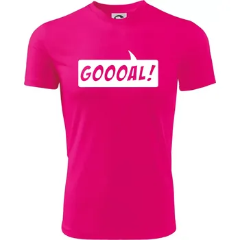 Goooal - Dětské triko sportovní (dresovina) - 158 cm/12 let ( Neon Pink )