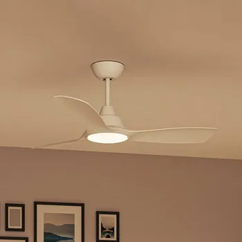 Lampička Philips LED stropní ventilátor Fix Blade Ø 106 cm, bílý, tichý - Ø baldachýn 15,5 cm bílá LED 30 W celkem - Doprava zdarma