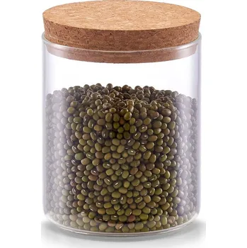 ZELLER Practic Glass 0,65 l - skleněná nádoba na potraviny s víkem