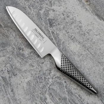 Kuchyňský nůž GLOBAL GS-90 13 cm - japonský nůž Santoku z nerezové oceli