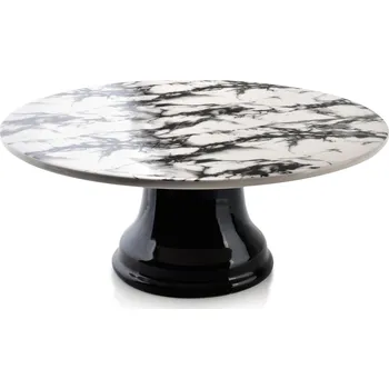 Porcelánový stojan na dort, cukroví a ovoce AFFEK DESIGN LOUISE MARBLE 25 cm