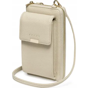 Kabelka PUCCINI kabelka psaníčko eko kůže béžová