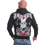 Mikina s kapucí Yakuza Hate - černé-šedé, M