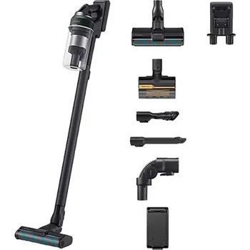 Vysavač Samsung 2-in-1 stick vacuum Battery Dry Bagless 580 W Black, Chrome, Green, Wood, EU