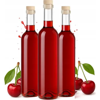 Láhev Skleněná láhev s korkem Futura Bimberek 500 ml